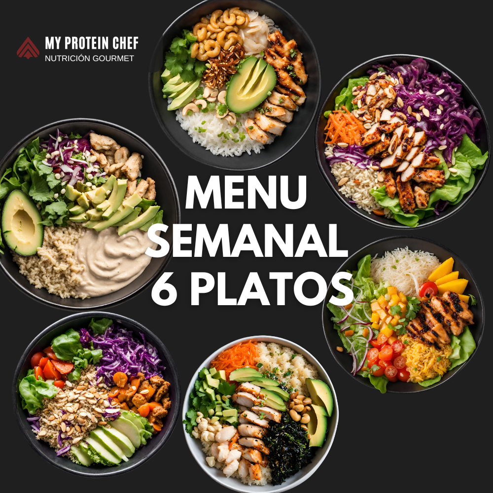 My Protein Chef · Menú semanal 6 platos